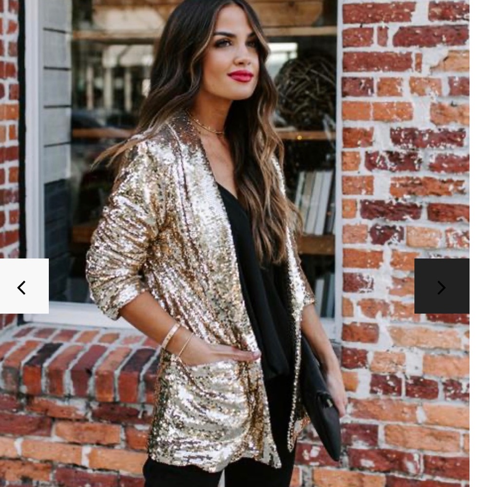 Sequin Blazer